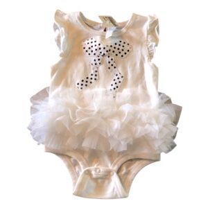 Adorable Boutique baby onesie with tutu size 6-9 months NWT